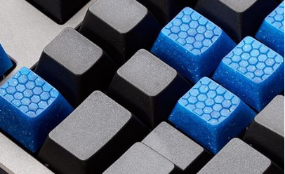 Blue Sparkly