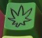 Green Thumb Green with Black Inlay - Toast