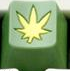 Green Thumb Green with Yellow - Toast
