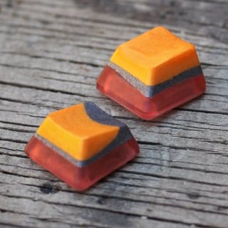 Orange Rising Topre Esc Fn