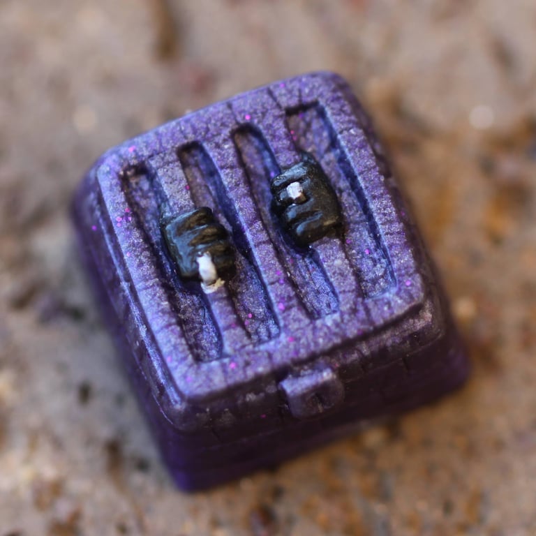 Purple pavement