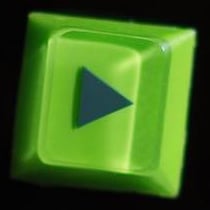 Play Button (Green Wavez)