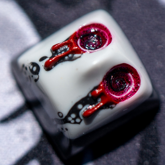 Blood clots - Grayscale - Red