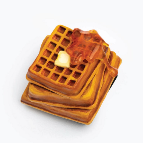 Cherry Fluffy Waffle
