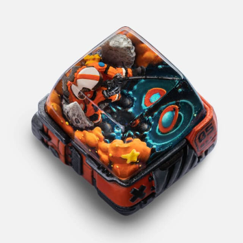 Comet Coral Cosmic Junkie