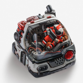 Lunar Crimson Space Floater