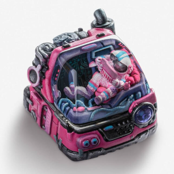 Nebula Pink Space Floater