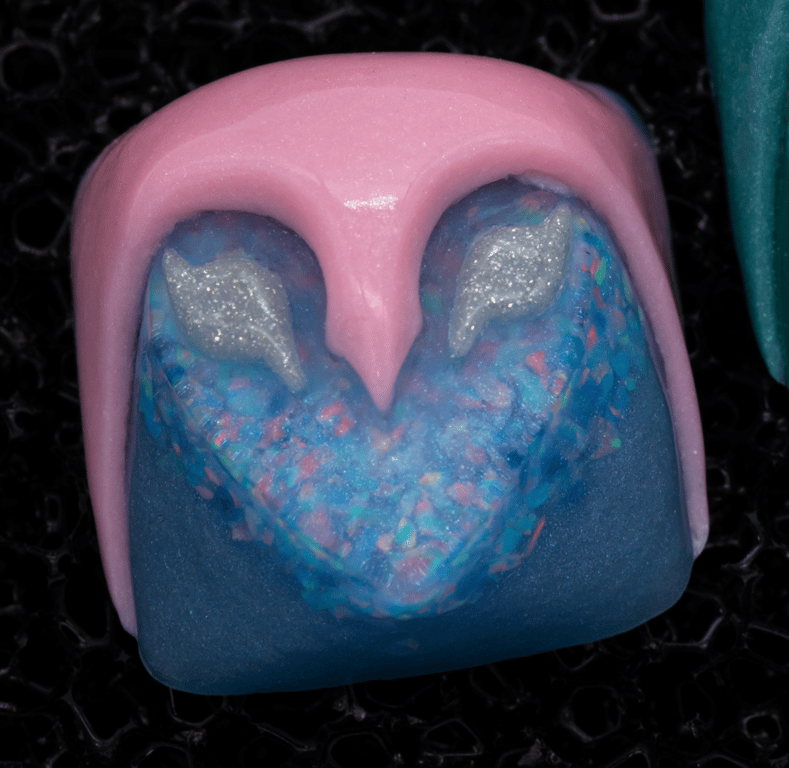Cotton Candy Op(al)ulence (Dot-less Variant)