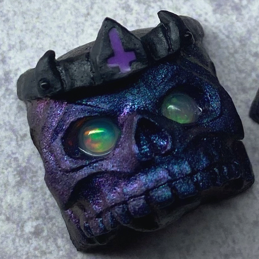 Purple Drank Communion (color shift + opal eyes)