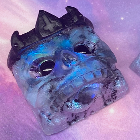 Withering Manawraith (black onyx & glow in the dark)