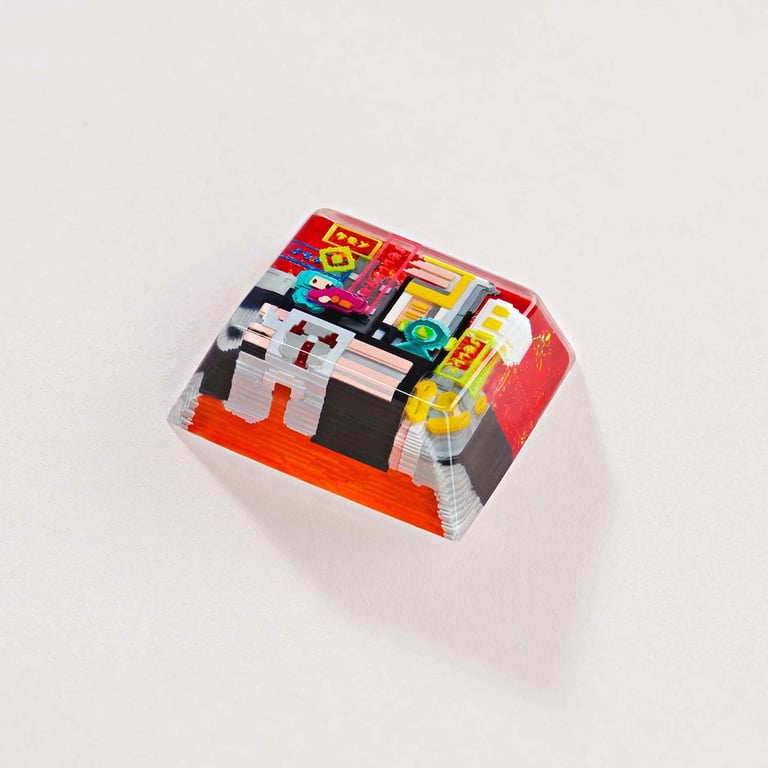 1.25u (ctrl, alt) - SA/OEM/Cherry - Neon at Dusk
