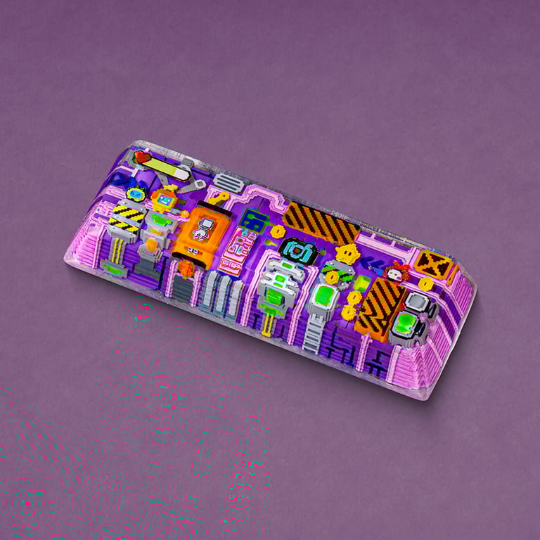 Neon Dreamscape - 2.75u - Cherry