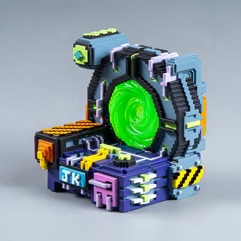Time Gate – Keycap Display Stand art toy