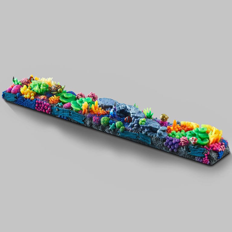 Neon garden of oblivion 6.25u - 6.5u - 7u spacebar / SA