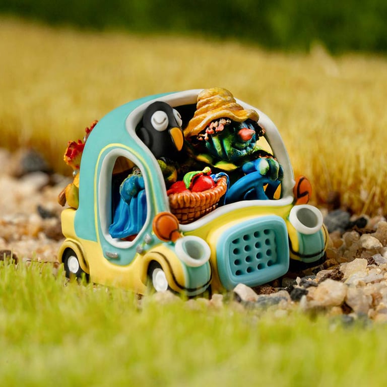 River Rambler / X32 Art toy