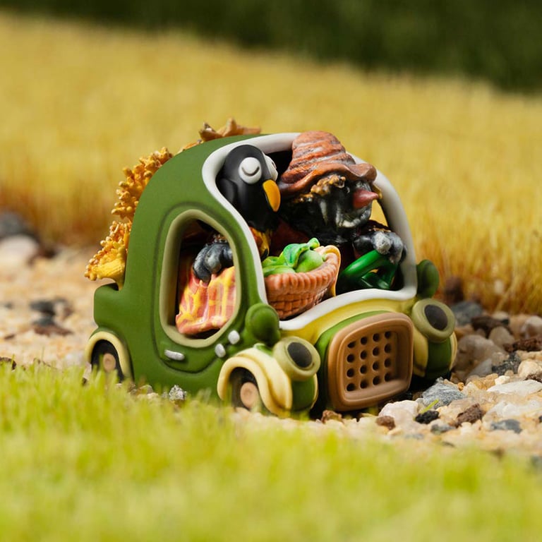 Emerald Fields / X32 Art toy