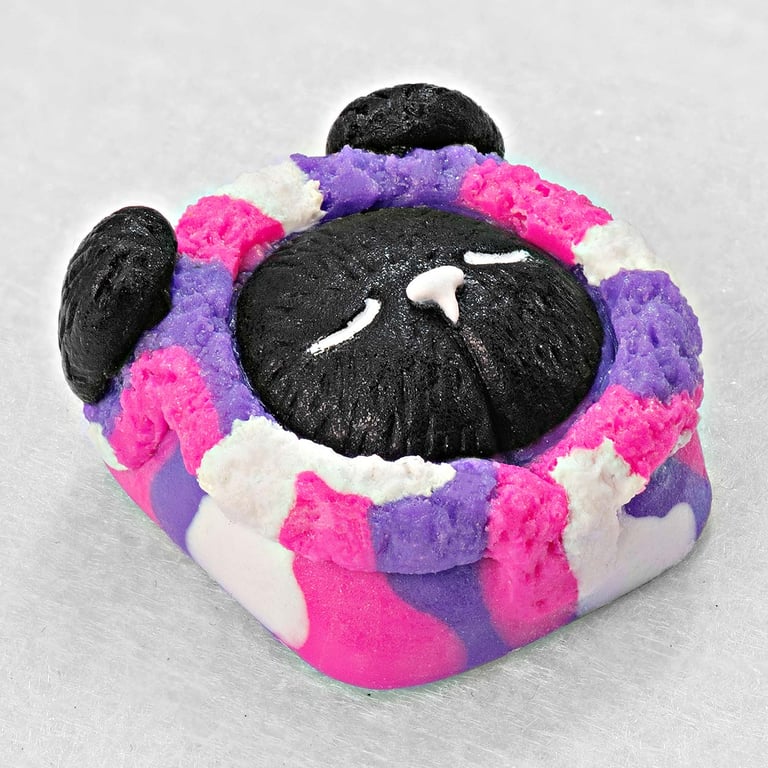 Jet-black Bun