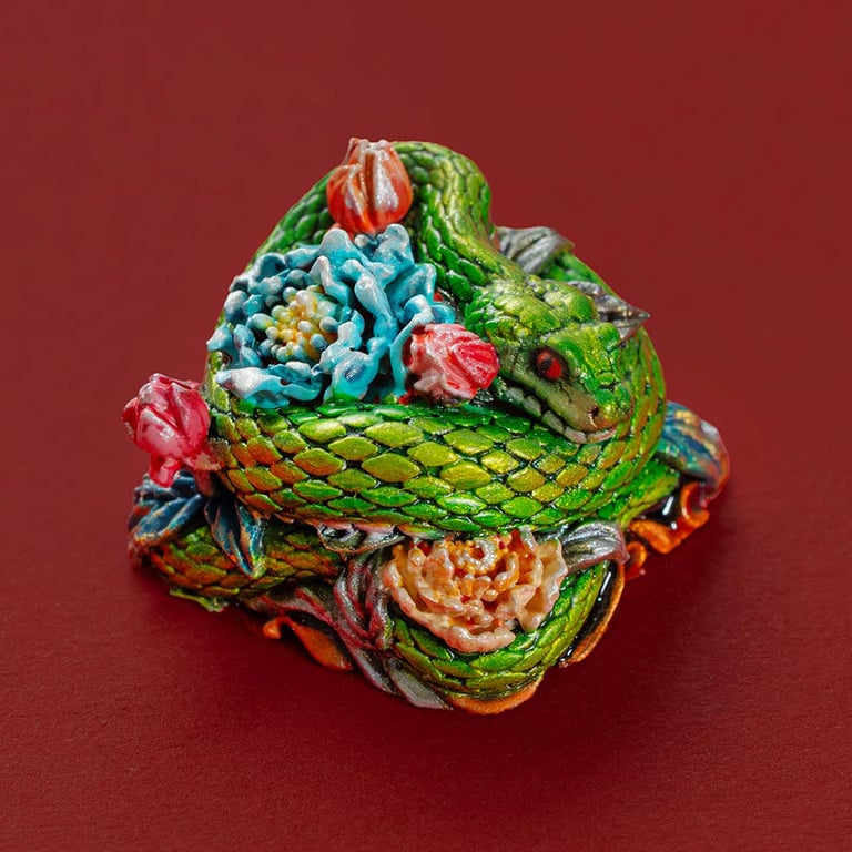 Emerald Blaze / X32 Art toy