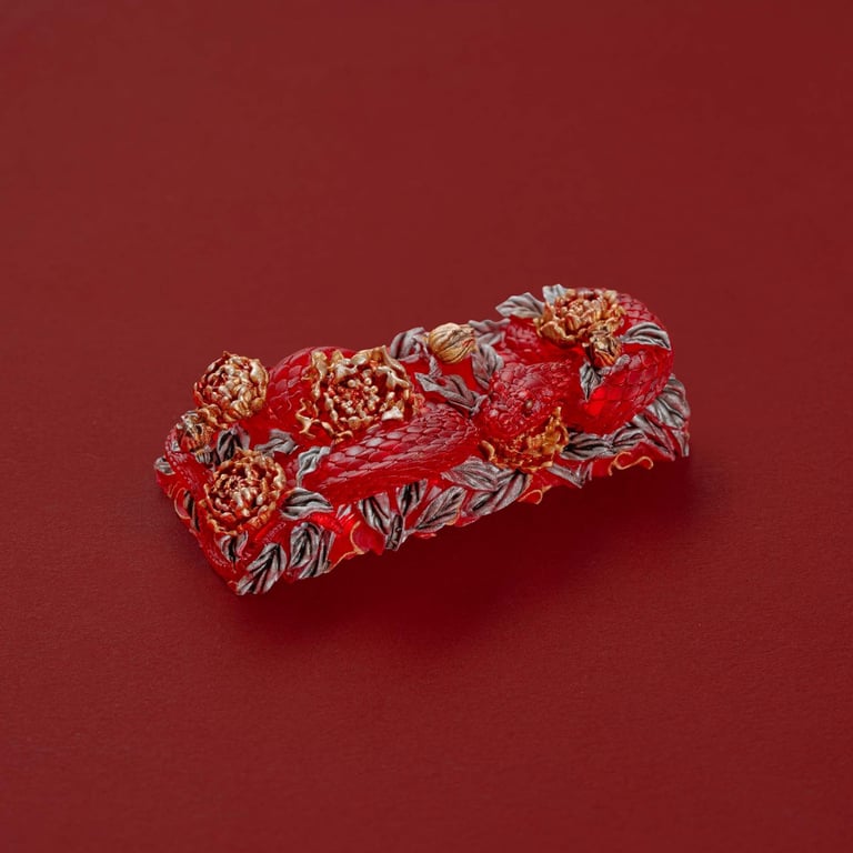 Ruby Flower / 2.25u