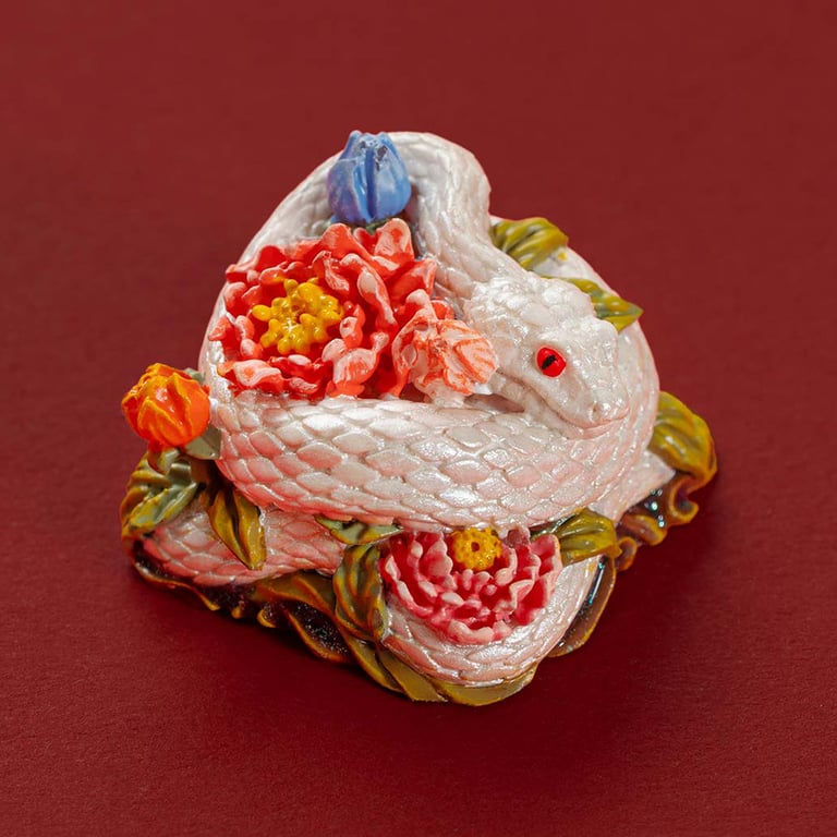 Ivory Bloom / X32 Art toy