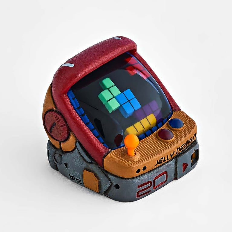 retro chassis / Retrő Tetris