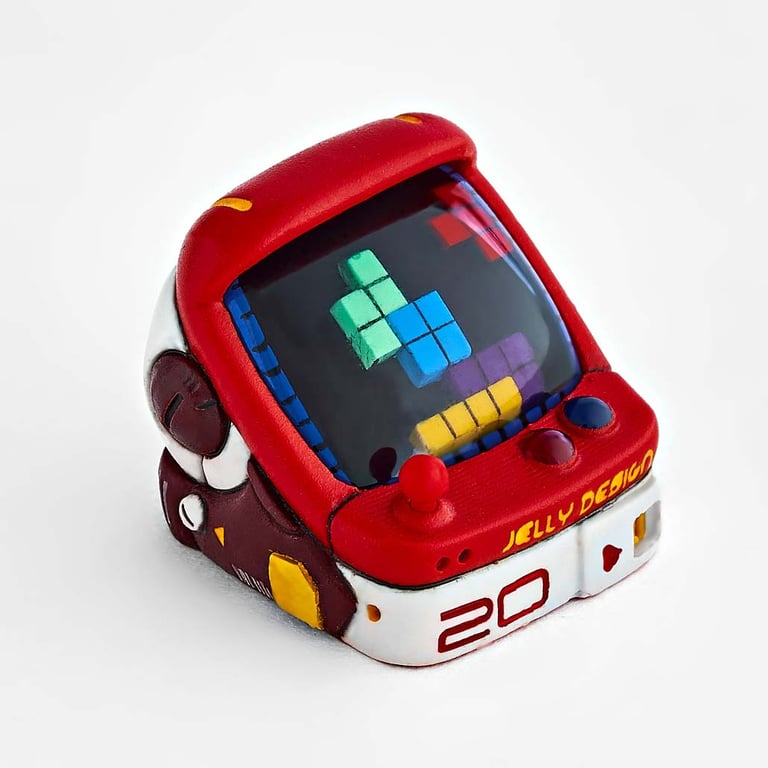 red samurai chassis / Retrő Tetris