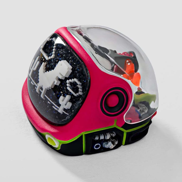 X77 Art toy / Vivid Eclipse / NO-inter