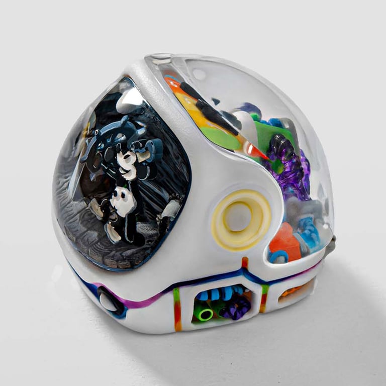 X32 Art toy / ROYGBIV / JK-Captain