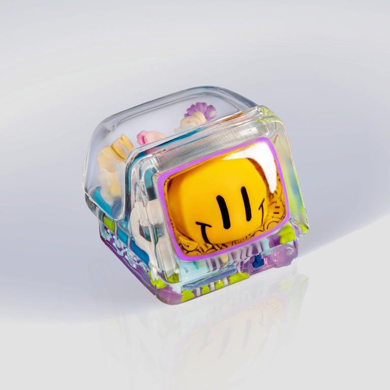 1u / Velveta Lavender / Acid Smiley