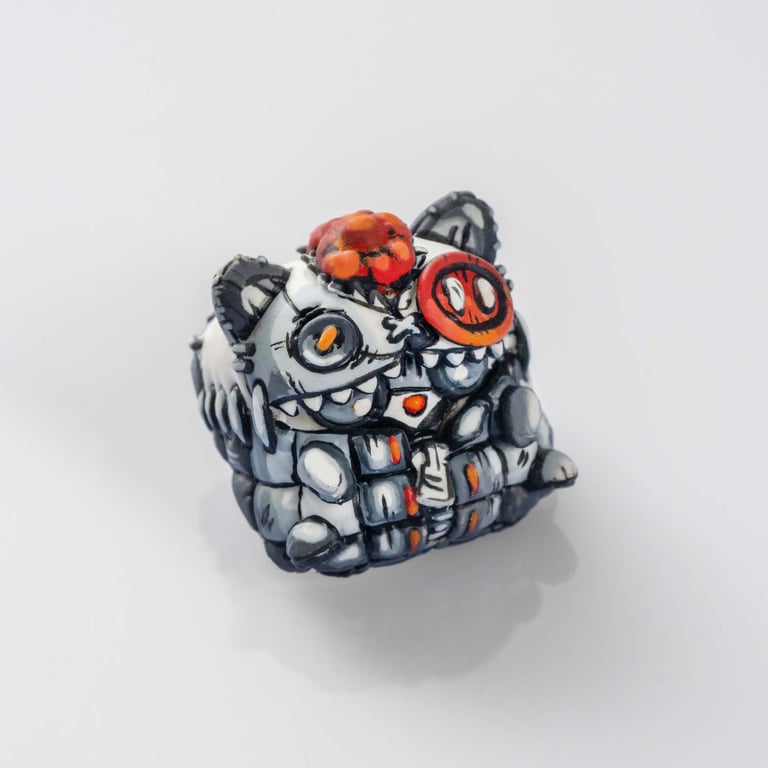 Cat Knight - Flame White