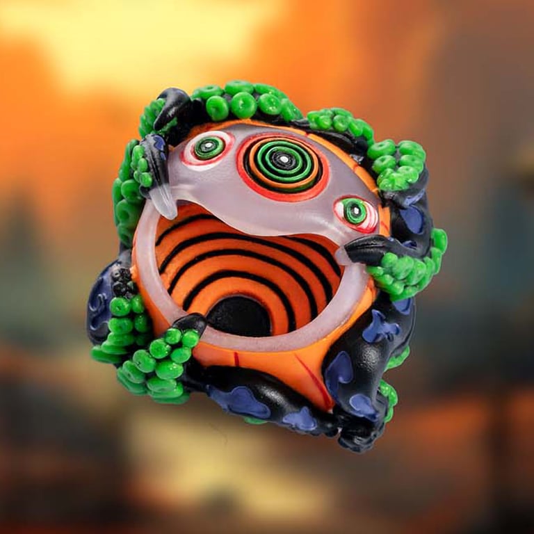 Octopian - Orange Ghoul