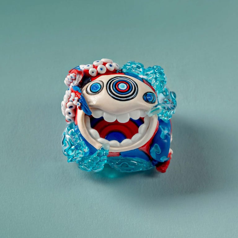 Octopian - Turquoise Monster