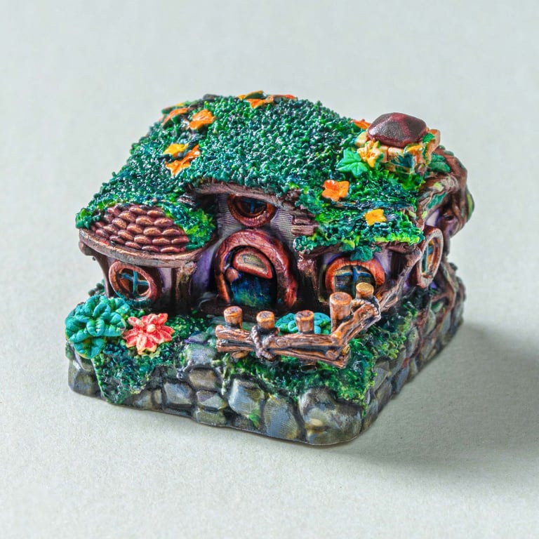 The night of Forest Haven - X77 Art toy