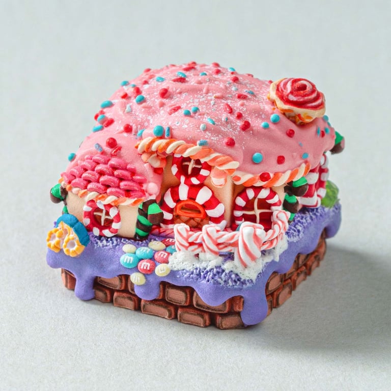 Candy Cottage - X32 Art toy