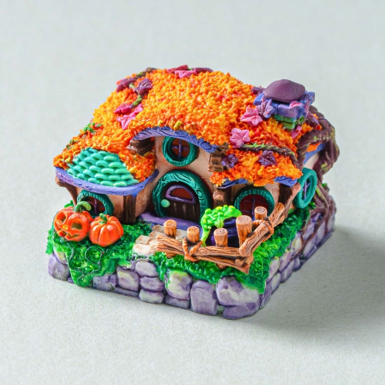 Witching Manor - X77 Art toy