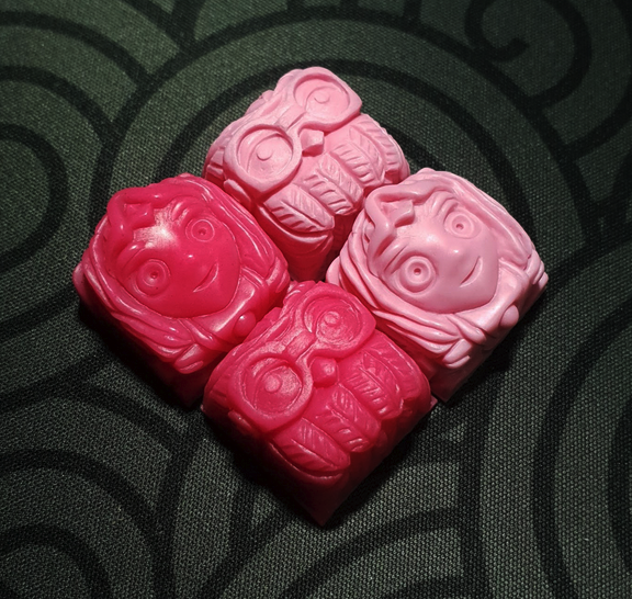 Light Pink/Hot Pink Hootie/Xelena