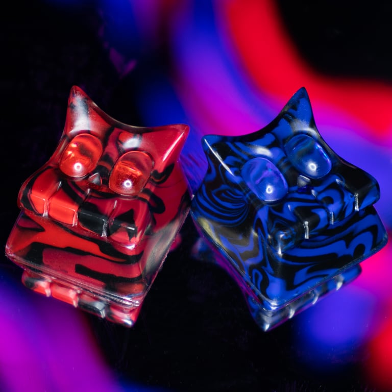 Blue/Red Tiger