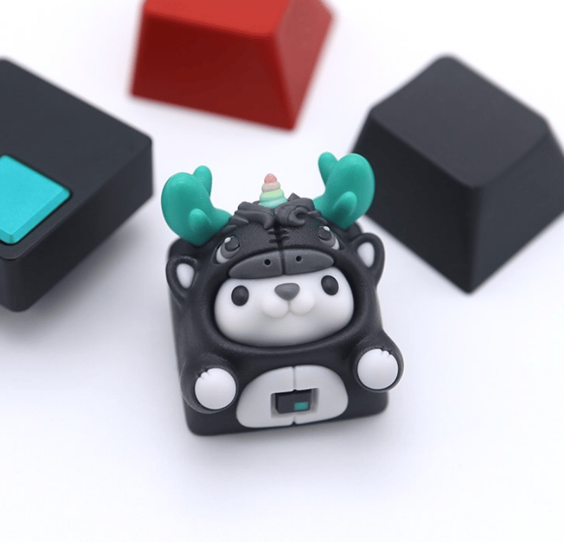 Monochrome Dolch Unicorn