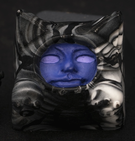 Swaddled Purple Child