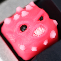 Horned Fallen Flamingo Toothy - Pink Tips