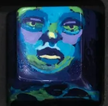 Face Study II - Gold Bag