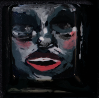 Face Study (Black) 1