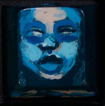 Face Study (Blue) 3