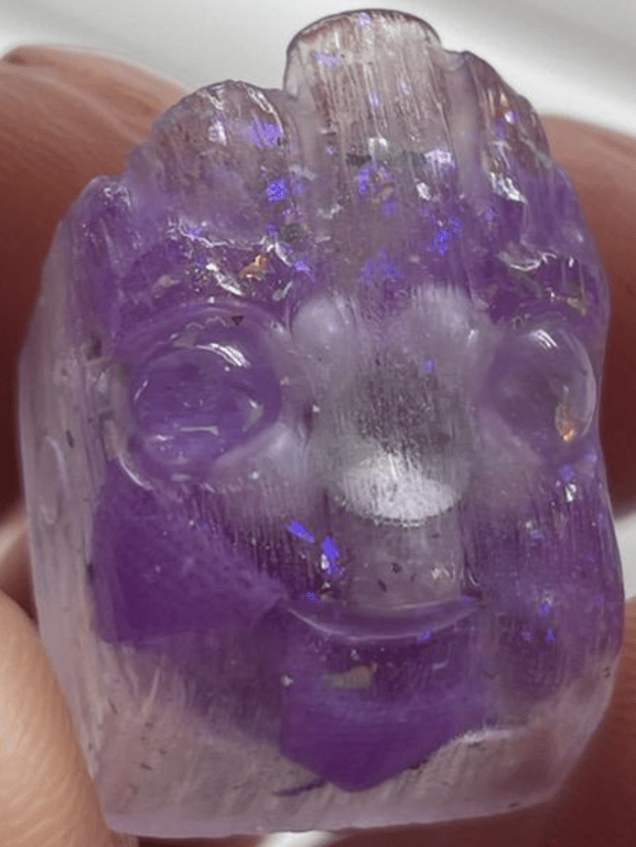 Purple Infused Flower