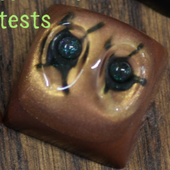 Haunted Butterscotch Color Test