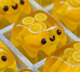 Orange Jello Mold