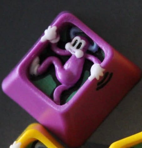 Purple Haringboned