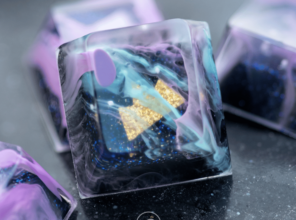 Gold Purple/Blue Mist