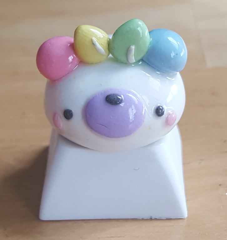Rainbow + white