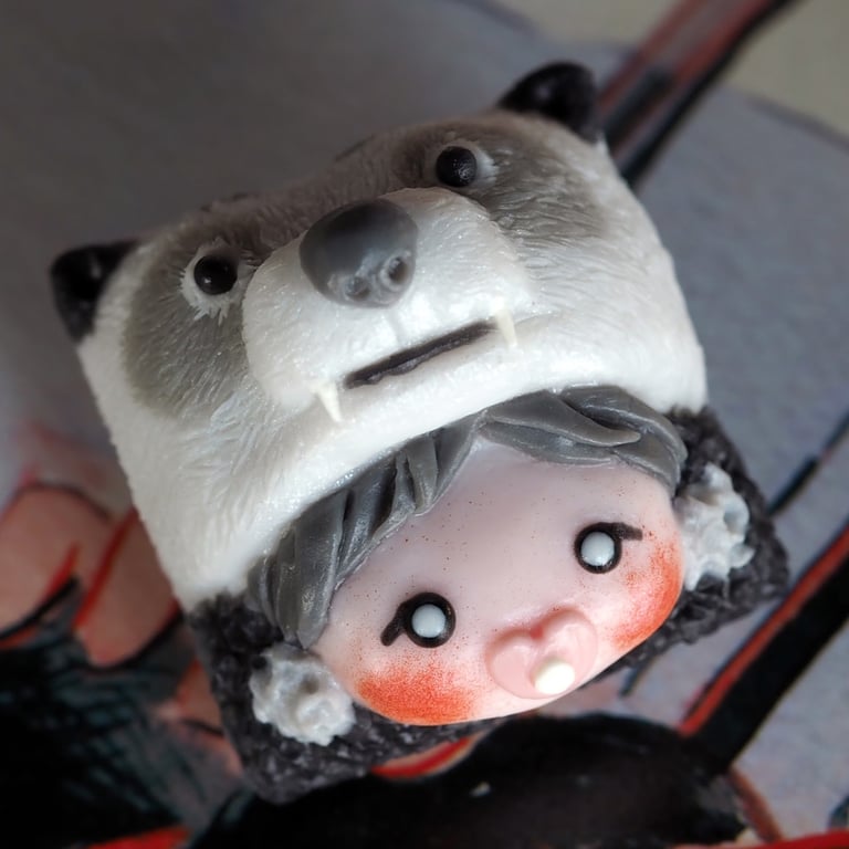 Grey Panda